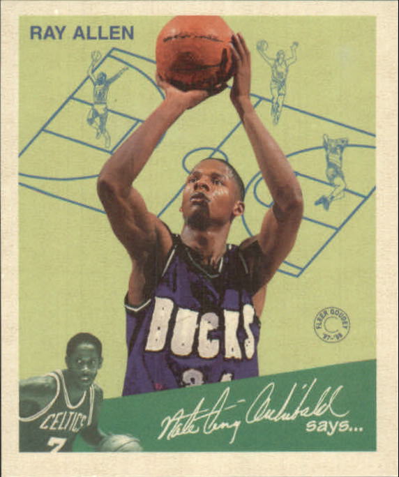 1997-98 Fleer Goudey Greats #1 Ray Allen