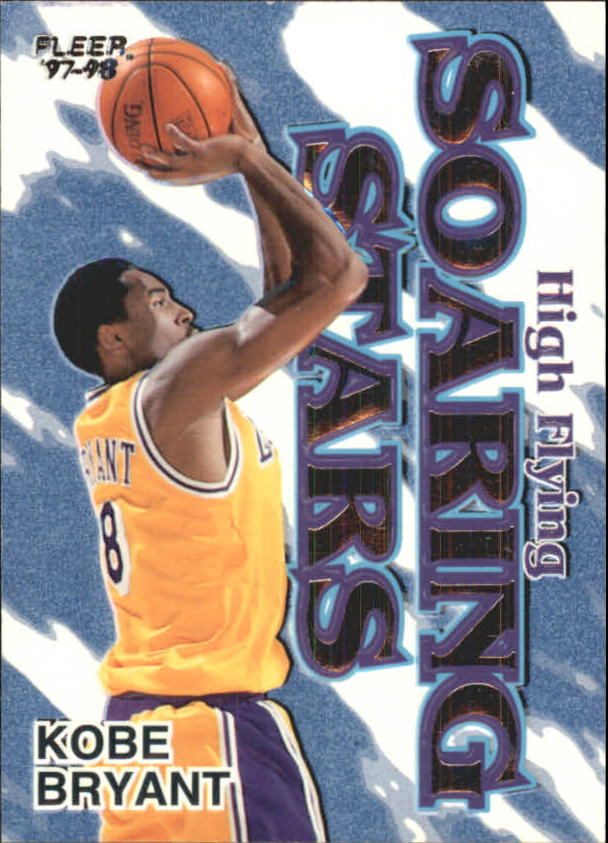1997-98 Fleer High Flying Soaring Stars #4 Kobe Bryant