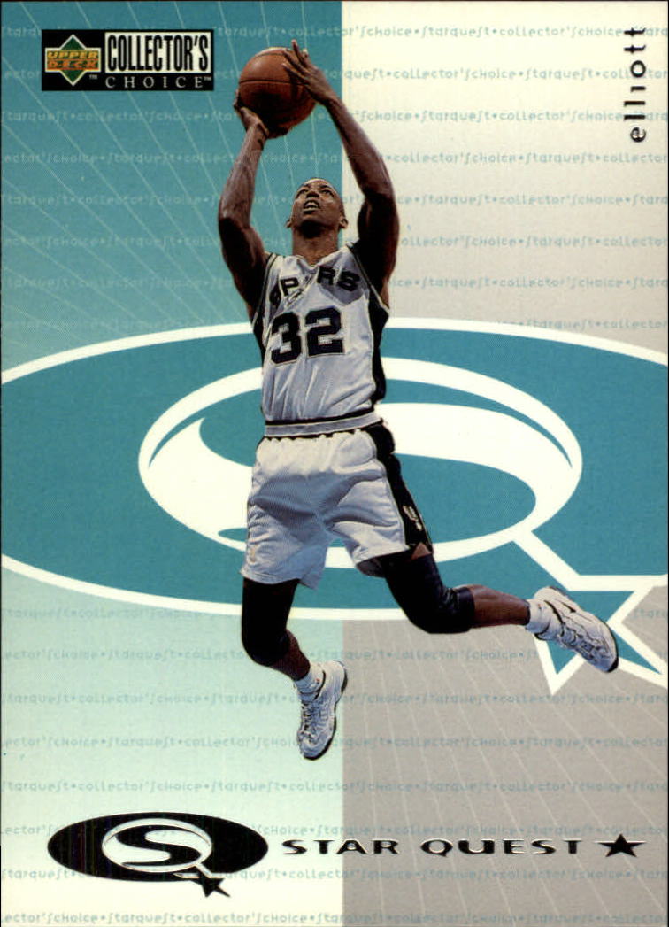 1997-98 Collector's Choice StarQuest #6 Sean Elliott