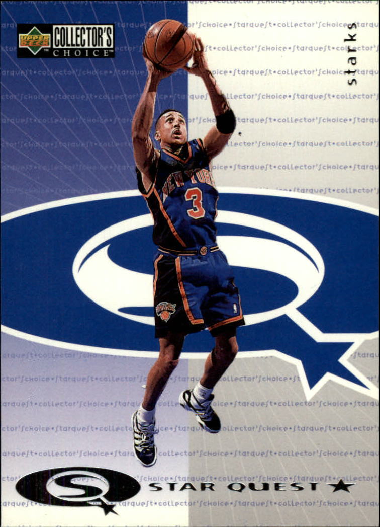 1997-98 Collector's Choice StarQuest #16 John Starks