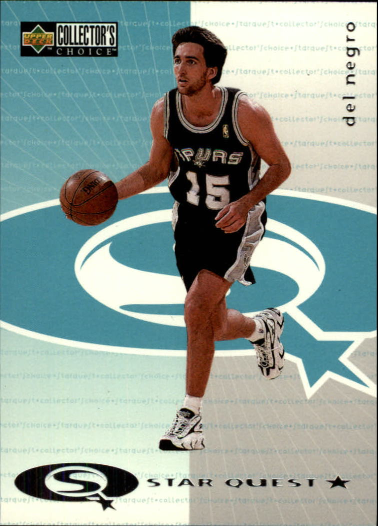 1997-98 Collector's Choice StarQuest #20 Vinny Del Negro