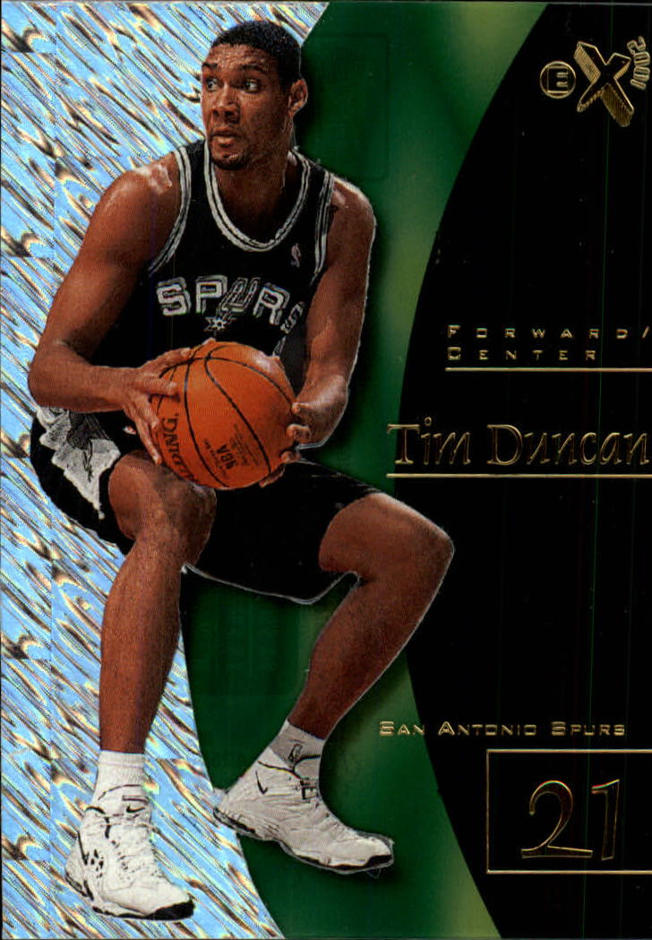 1997-98 E-X2001 #75 Tim Duncan RC