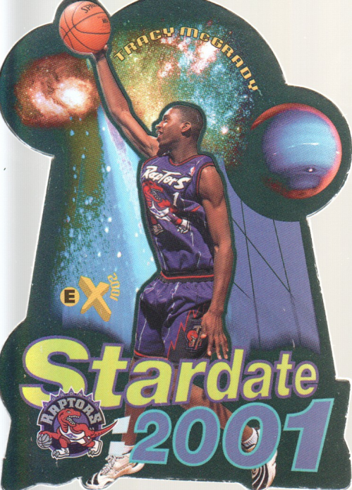 1997-98 E-X2001 Star Date 2001 #10 Tracy McGrady