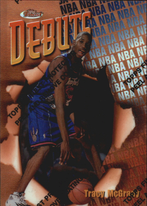 1997-98 Finest Refractors #107 Tracy McGrady B