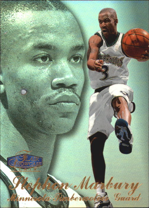 1997-98 Flair Showcase Row 3 #15 Stephon Marbury