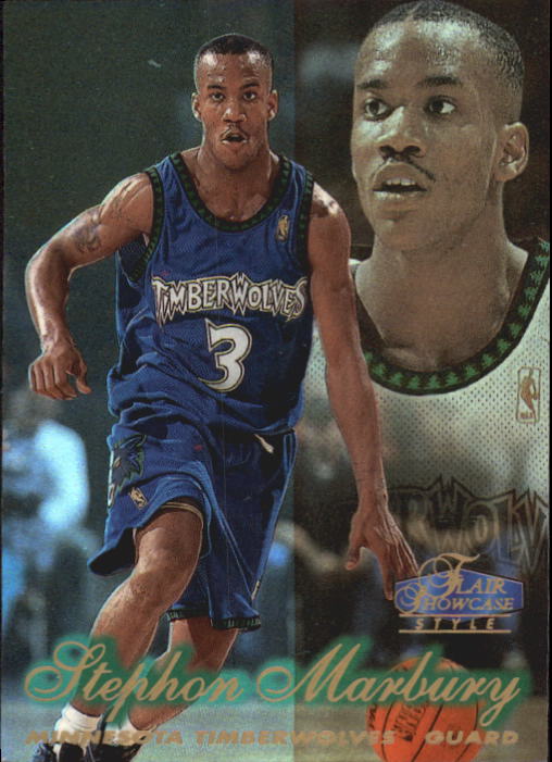 1997-98 Flair Showcase Row 2 #15 Stephon Marbury
