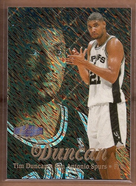 1997-98 Flair Showcase Row 1 #5 Tim Duncan