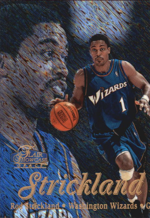 1997-98 Flair Showcase Row 1 #78 Rod Strickland