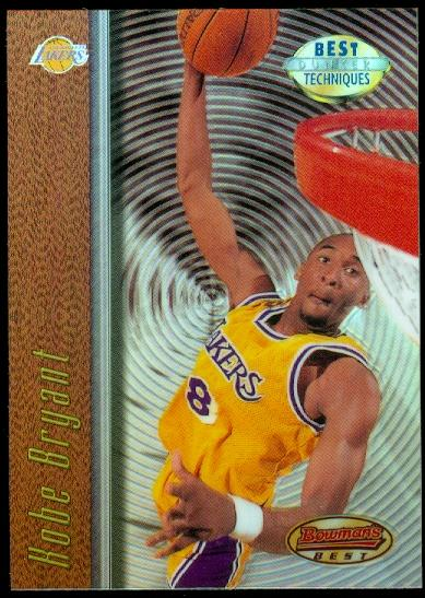 1997-98 Bowman's Best Techniques Refractors #T4 Kobe Bryant