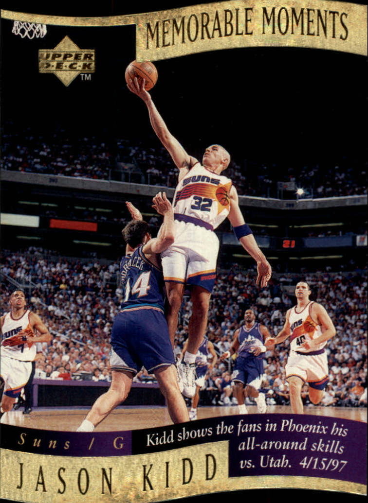 1997-98 Collector's Choice Memorable Moments #6 Jason Kidd