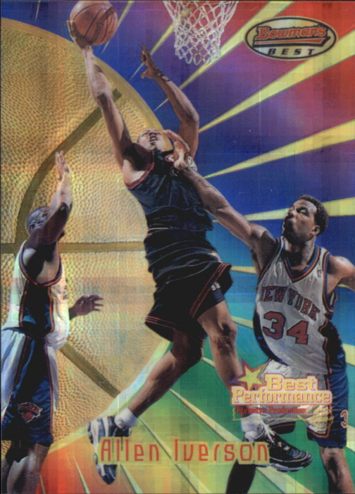 1997-98 Bowman's Best Refractors #98 Allen Iverson BP