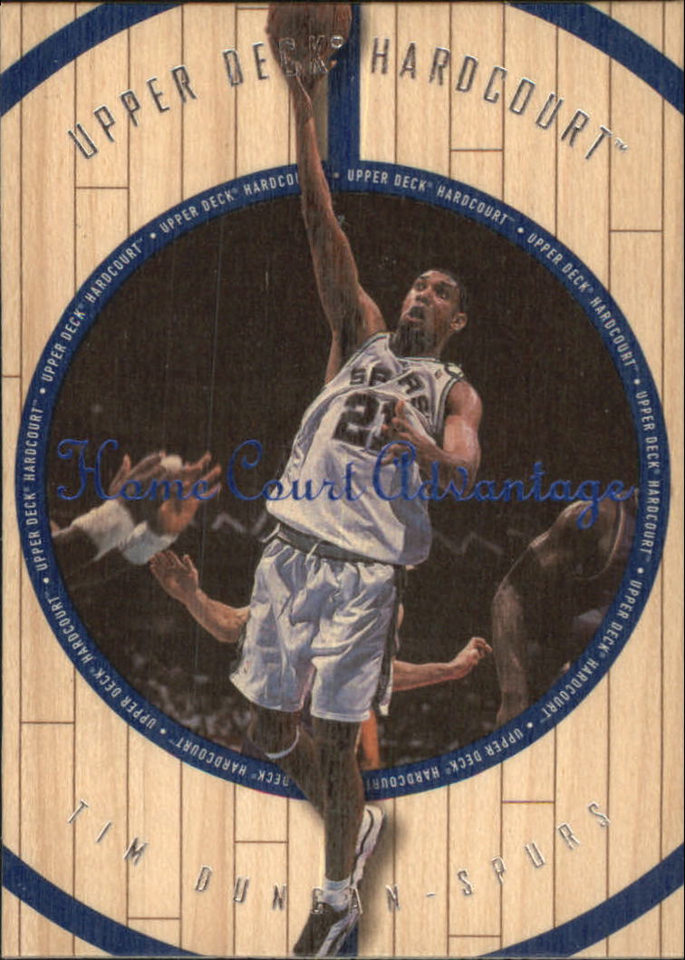 1998 Upper Deck Hardcourt Home Court Advantage #63 Tim Duncan
