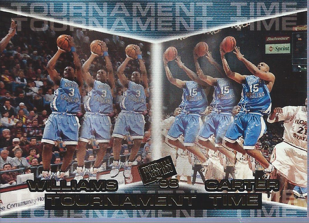 1998 Press Pass #41 Shammond Williams/Vince Carter