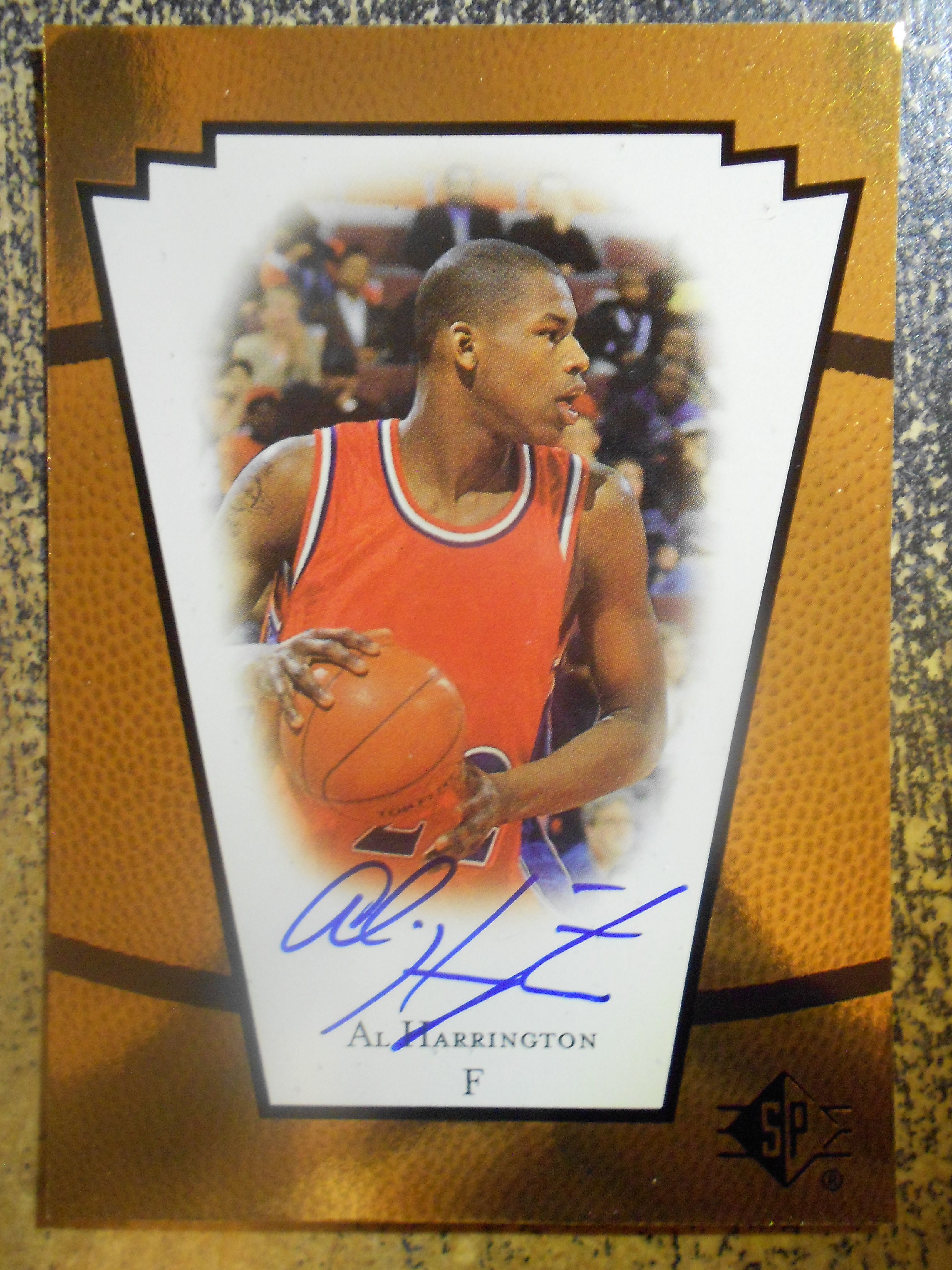 1998 SP Top Prospects Vital Signs #AH Al Harrington