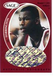 1998 SAGE Autographs #A18 Al Harrington/999