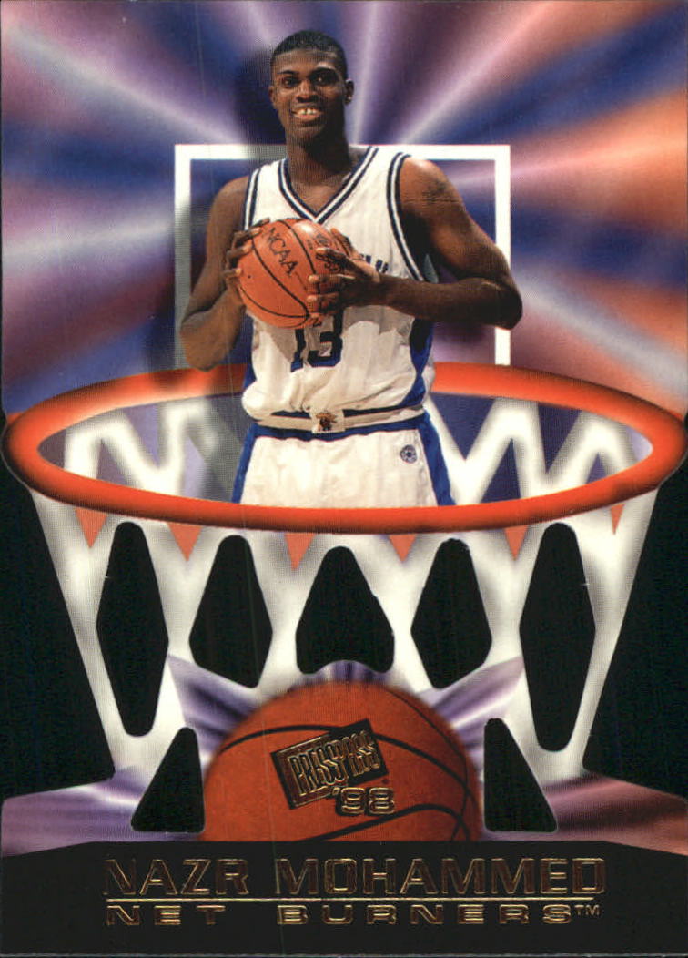1998 Press Pass Net Burners #2 Nazr Mohammed