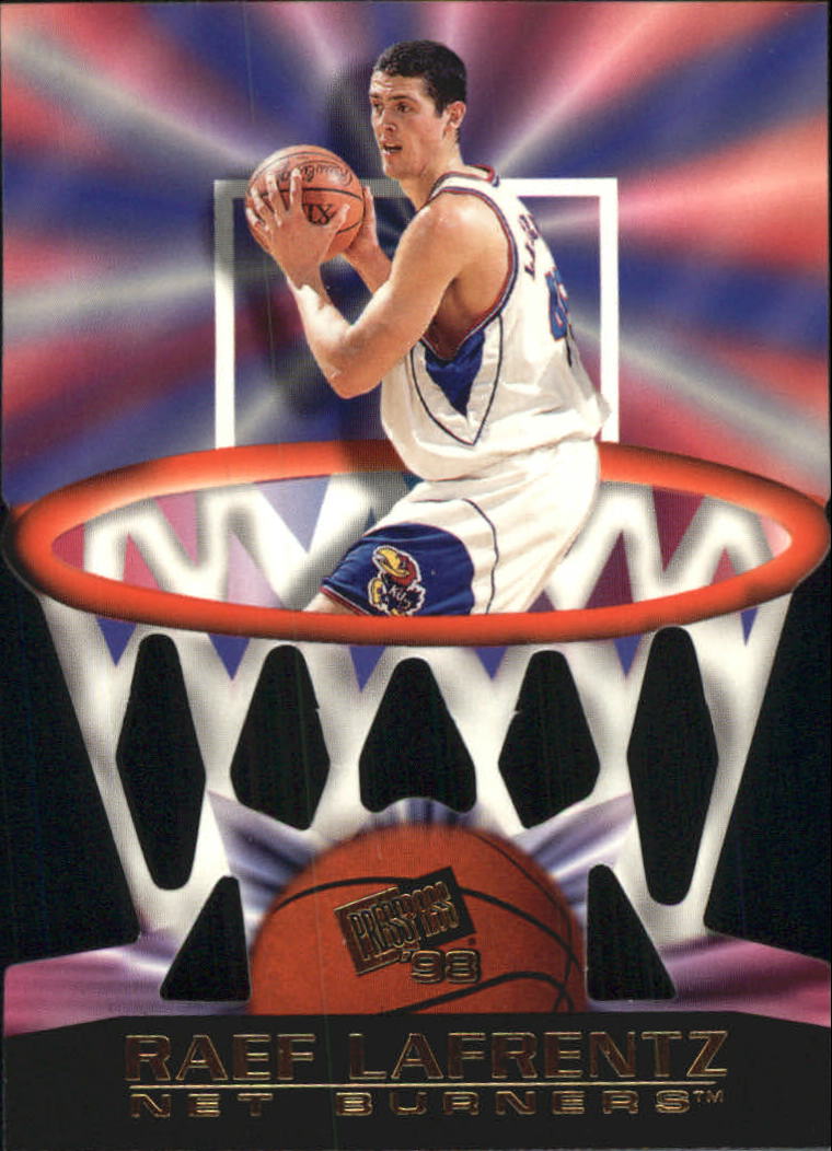 1998 Press Pass Net Burners #3 Raef LaFrentz
