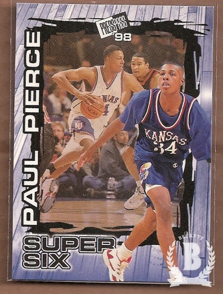 1998 Press Pass Super Six #S5 Paul Pierce