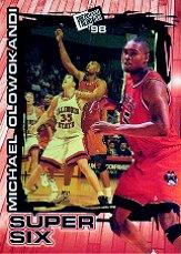 1998 Press Pass Super Six #S6 Michael Olowokandi