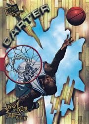 1998 Press Pass In Your Face #IYF9 Vince Carter