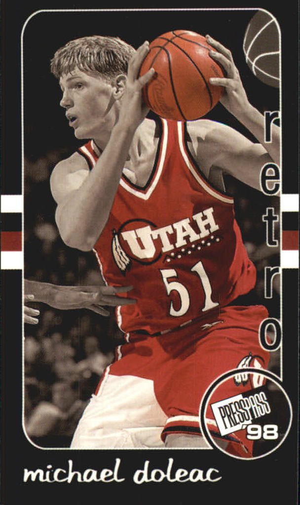 1998 Press Pass Double Threat Retros #R10 Michael Doleac