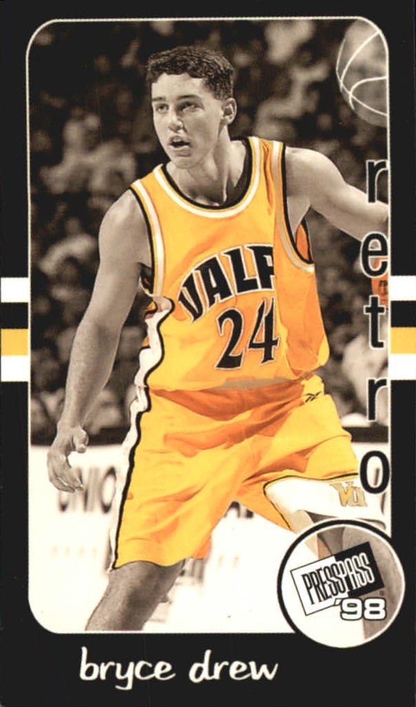 1998 Press Pass Double Threat Retros #R14 Bryce Drew
