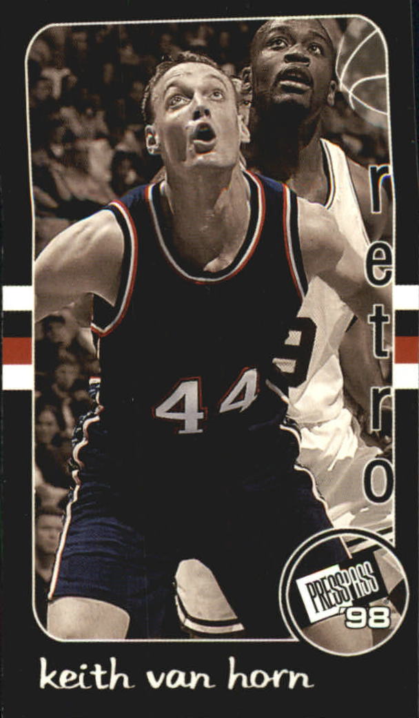 1998 Press Pass Double Threat Retros #R31 Keith Van Horn