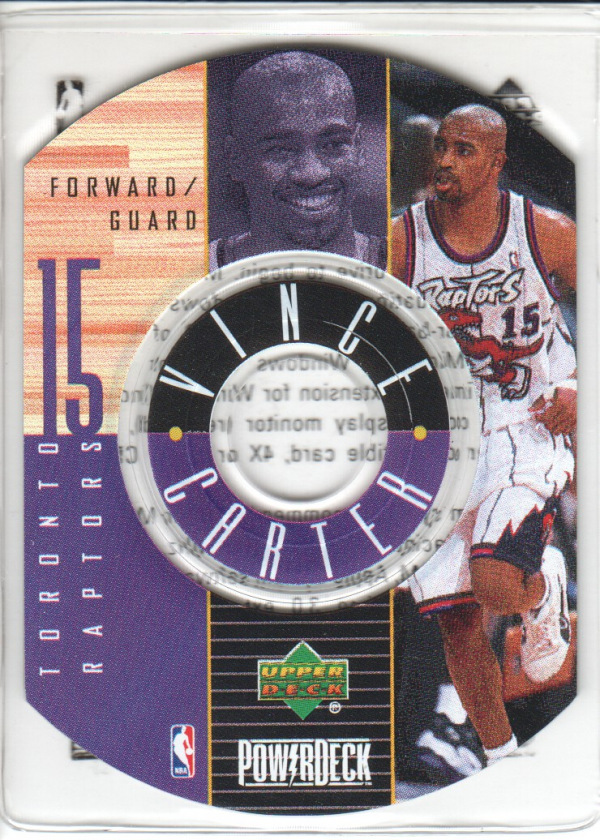 1998-99 Upper Deck Encore PowerDeck #3 Vince Carter