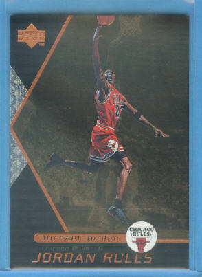 1998-99 Upper Deck Ovation Jordan Rules #J1 Michael Jordan