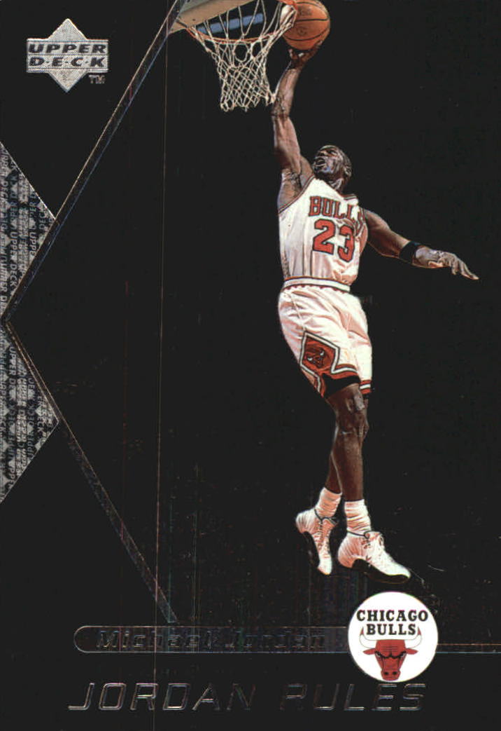 1998-99 Upper Deck Ovation Jordan Rules #J8 Michael Jordan