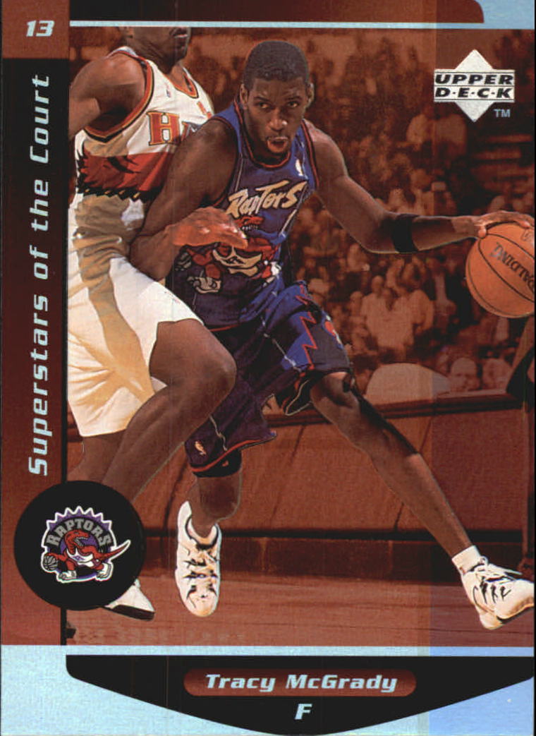 1998-99 Upper Deck Ovation Superstars of the Court #C13 Tracy McGrady