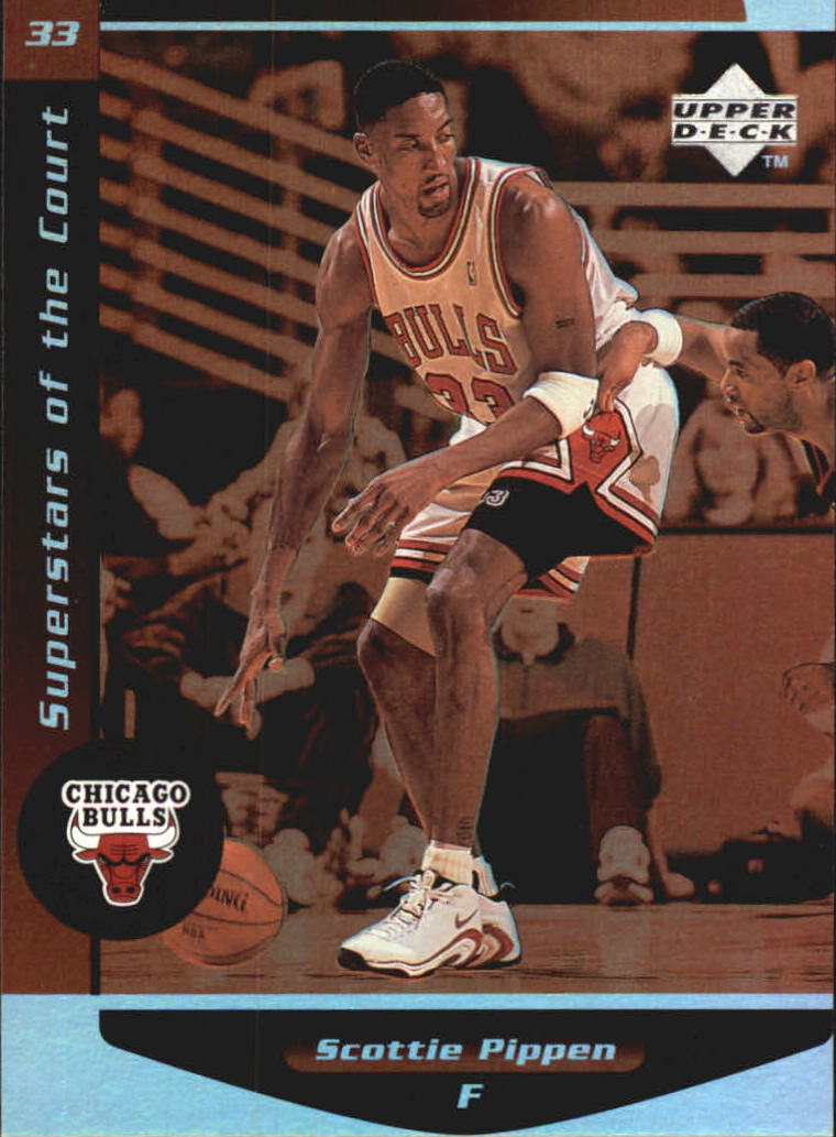 1998-99 Upper Deck Ovation Superstars of the Court #C14 Scottie Pippen