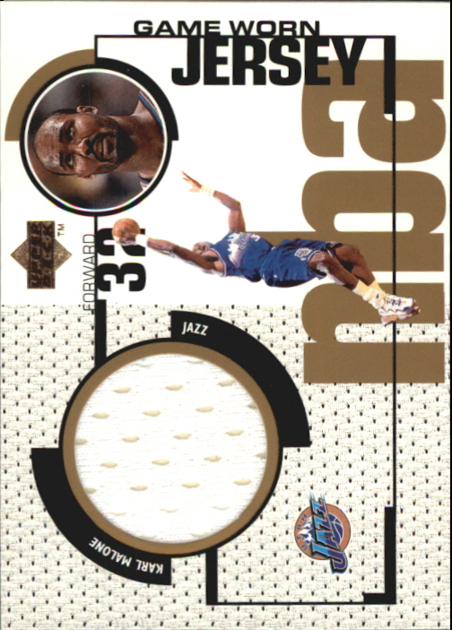 1998-99 Upper Deck Game Jerseys #GJ37 Karl Malone