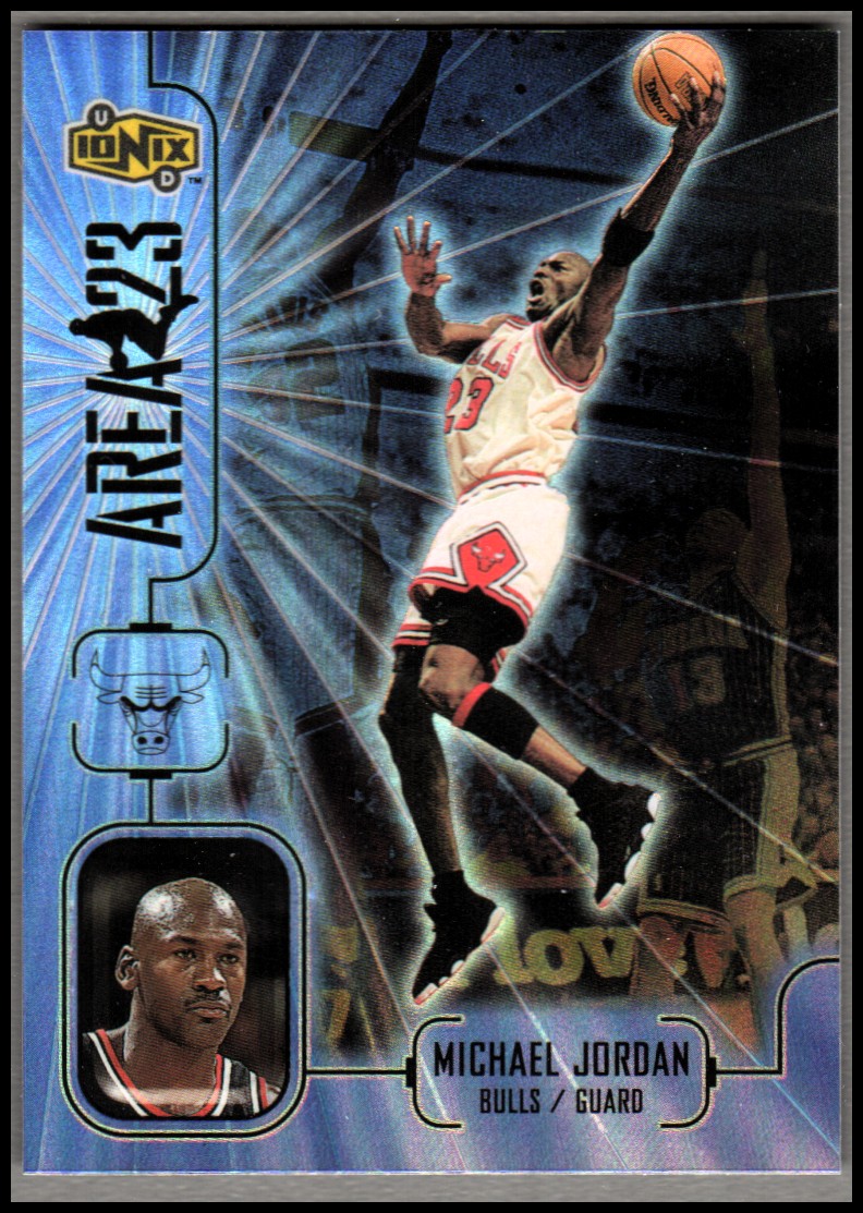 1998-99 UD Ionix Area 23 #A4 Michael Jordan