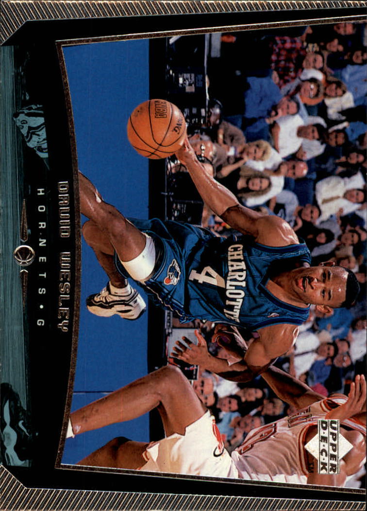 1998-99 upper deck #14 david wesley - nm-mt