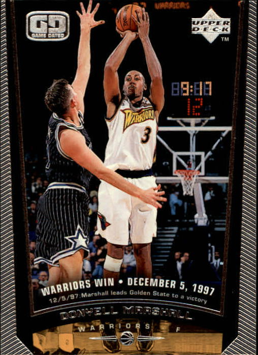 1998-99 Upper Deck #50 Donyell Marshall