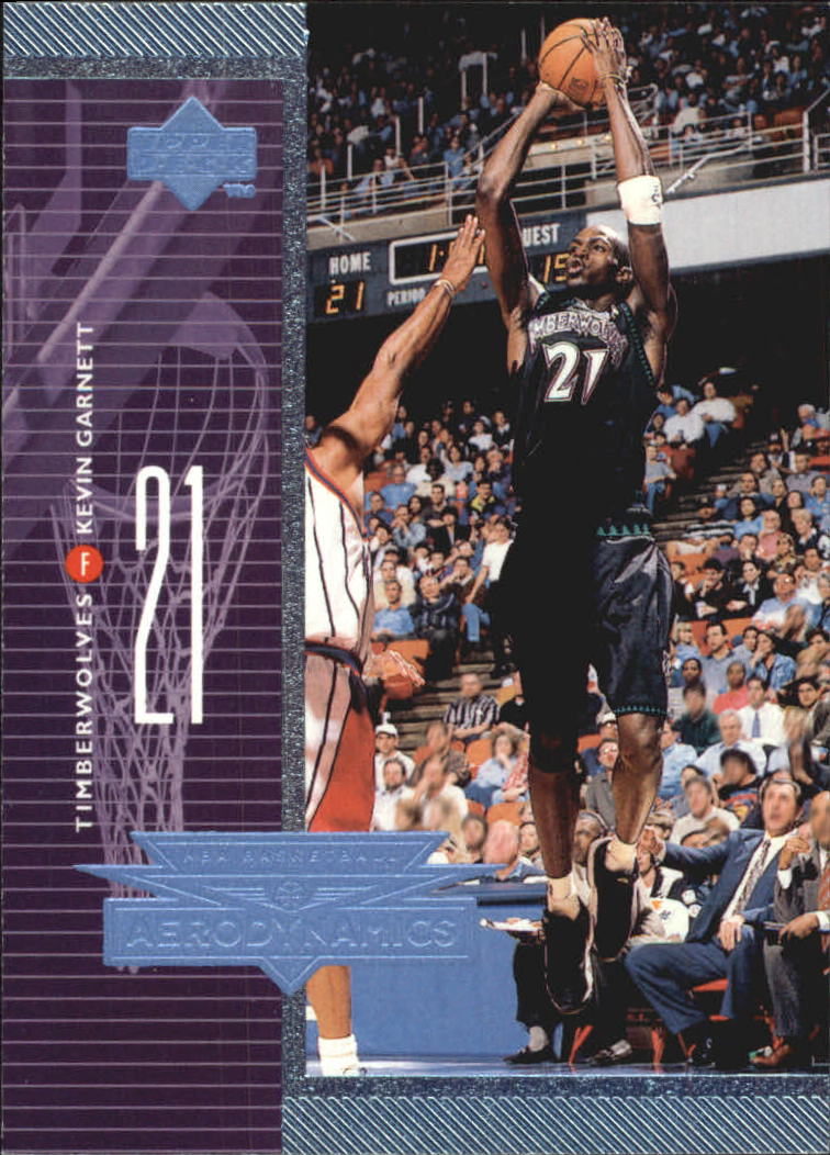1998-99 Upper Deck AeroDynamics #A7 Kevin Garnett