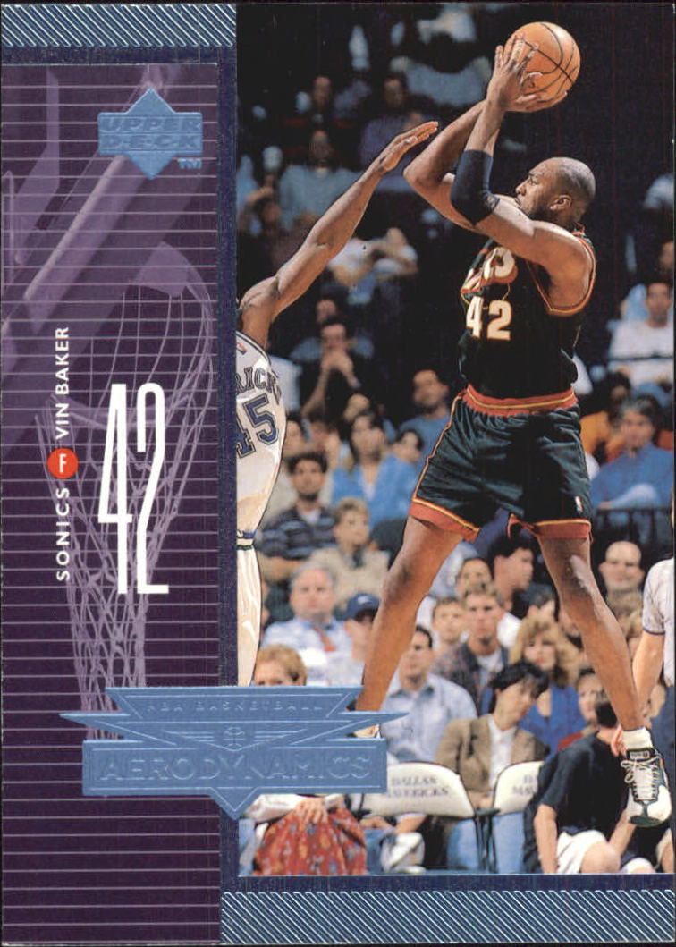 1998-99 Upper Deck AeroDynamics #A17 Vin Baker