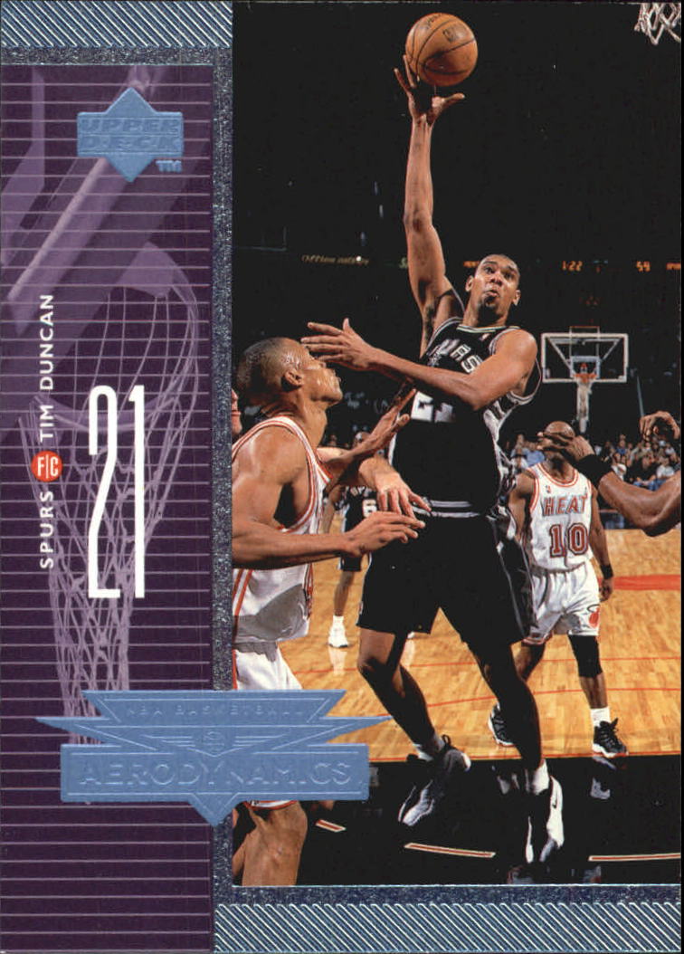 1998-99 Upper Deck AeroDynamics #A21 Tim Duncan