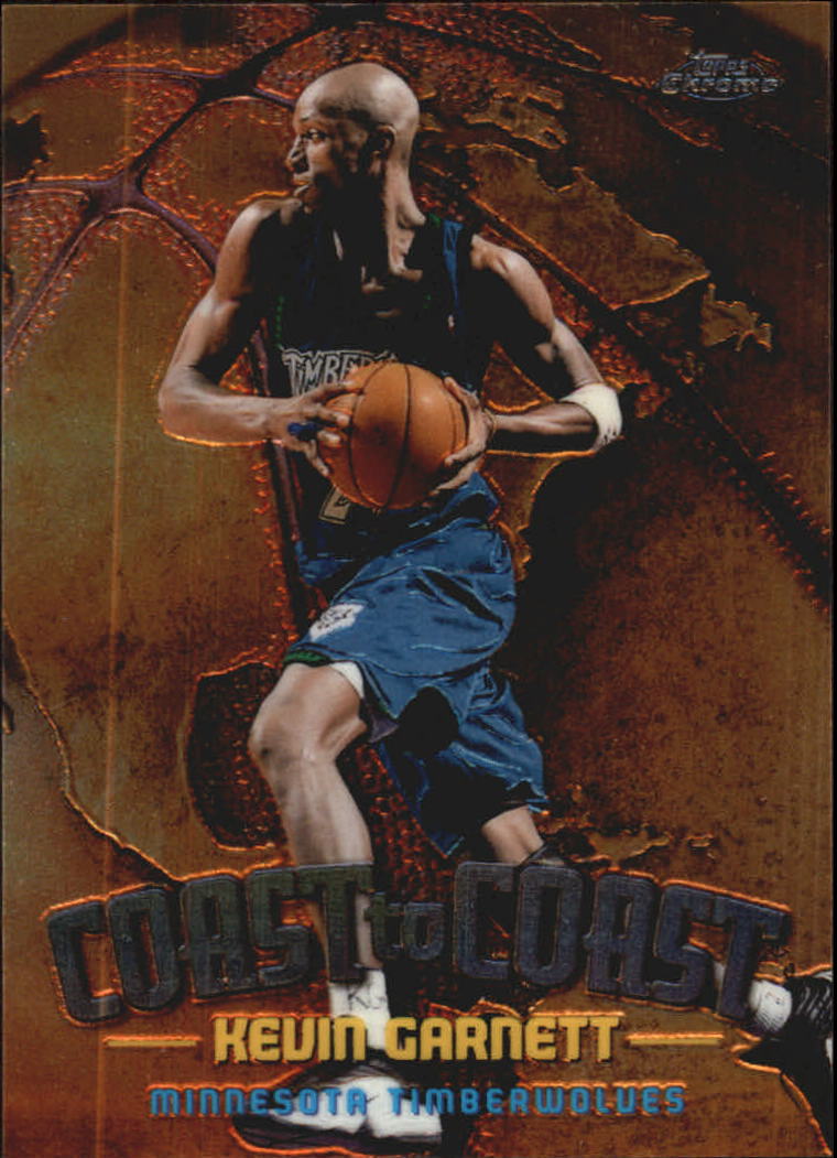 1998-99 Topps Chrome Coast to Coast #CC8 Kevin Garnett