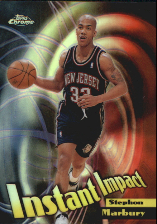 1998-99 Topps Chrome Instant Impact #I3 Stephon Marbury