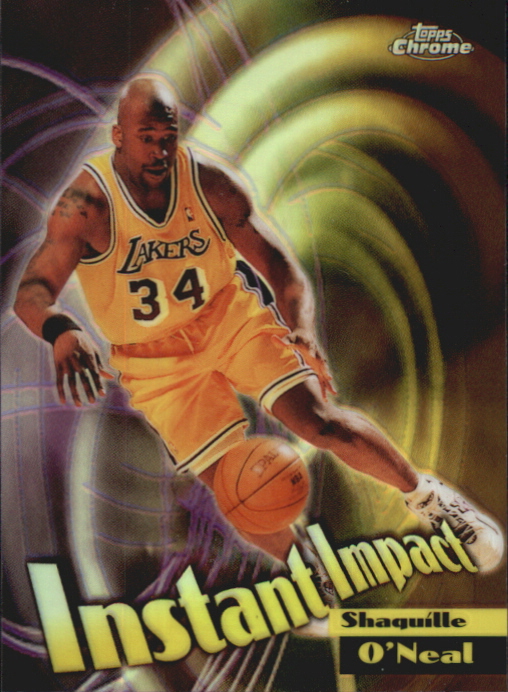 1998-99 Topps Chrome Instant Impact #I5 Shaquille O'Neal