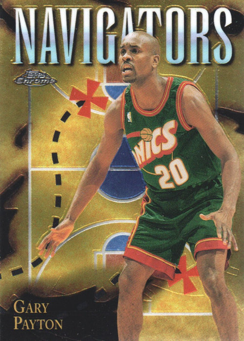 1998-99 Topps Chrome Season's Best #SB2 Gary Payton