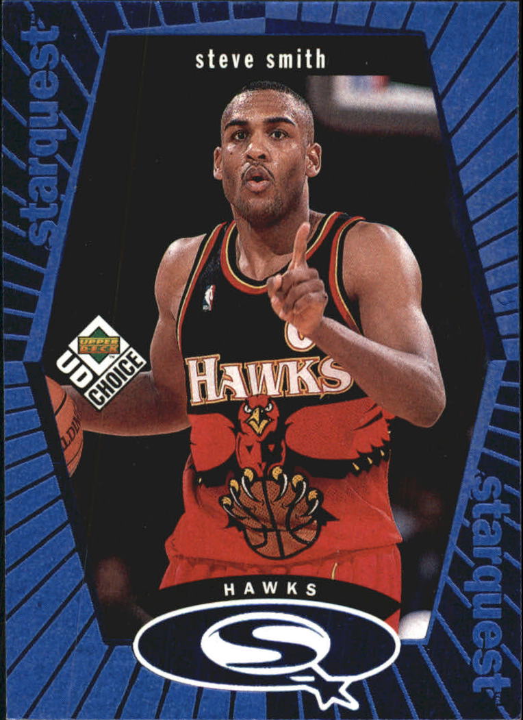 1998-99 UD Choice StarQuest Blue #SQ1 Steve Smith