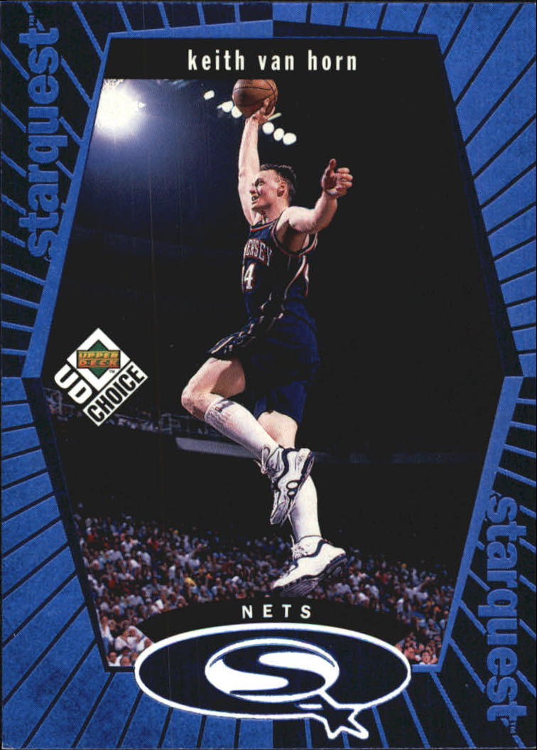 1998-99 UD Choice StarQuest Blue #SQ17 Keith Van Horn