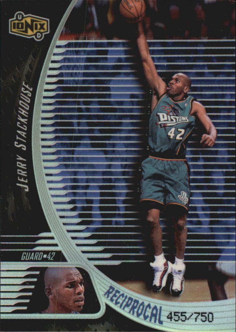 1998-99 UD Ionix Reciprocal #22 Jerry Stackhouse