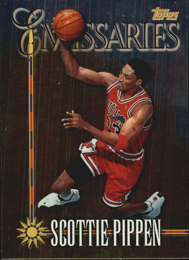 1998-99 Topps Emissaries #E1 Scottie Pippen
