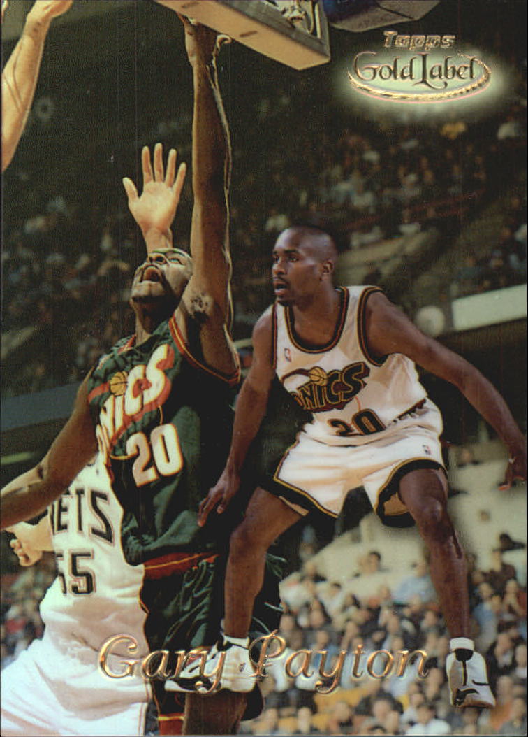 1998-99 Topps Gold Label #GL10 Gary Payton