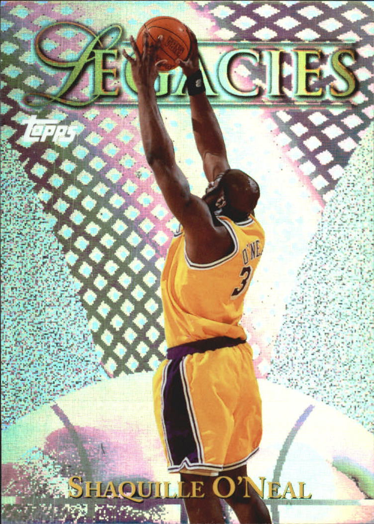 1998-99 Topps Legacies #L5 Shaquille O'Neal