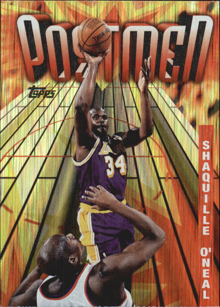 1998-99 Topps Season's Best #SB21 Shaquille O'Neal